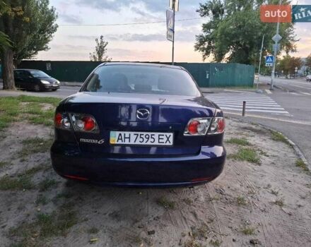 Синий Мазда 6, объемом двигателя 2 л и пробегом 205 тыс. км за 4500 $, фото 2 на Automoto.ua