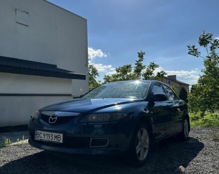 Синий Мазда 6, объемом двигателя 2 л и пробегом 188 тыс. км за 3900 $, фото 1 на Automoto.ua