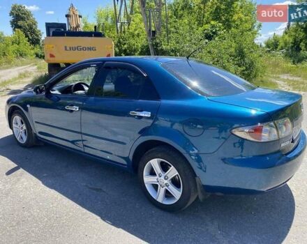 Синий Мазда 6, объемом двигателя 1.8 л и пробегом 240 тыс. км за 5200 $, фото 2 на Automoto.ua
