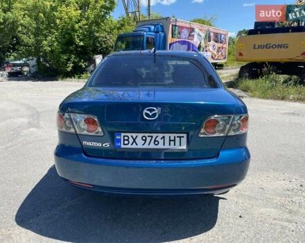 Синий Мазда 6, объемом двигателя 1.8 л и пробегом 240 тыс. км за 5200 $, фото 6 на Automoto.ua