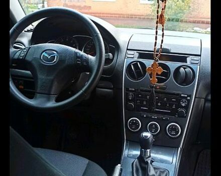 Синий Мазда 6, объемом двигателя 2 л и пробегом 126 тыс. км за 3100 $, фото 2 на Automoto.ua