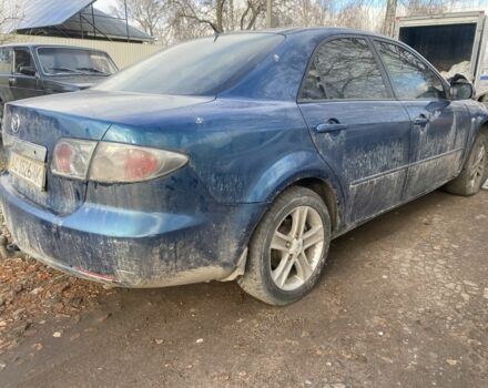 Синий Мазда 6, объемом двигателя 2 л и пробегом 300 тыс. км за 1200 $, фото 4 на Automoto.ua