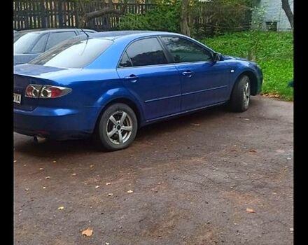 Синий Мазда 6, объемом двигателя 2 л и пробегом 126 тыс. км за 3100 $, фото 1 на Automoto.ua