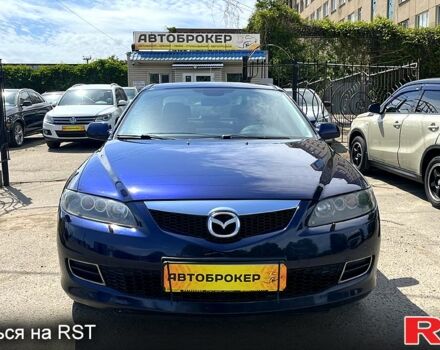 Синий Мазда 6, объемом двигателя 2.3 л и пробегом 308 тыс. км за 4500 $, фото 1 на Automoto.ua
