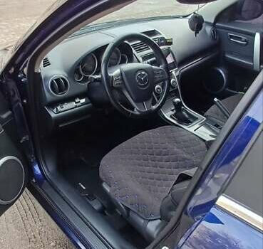 Синий Мазда 6, объемом двигателя 2 л и пробегом 370 тыс. км за 6300 $, фото 3 на Automoto.ua