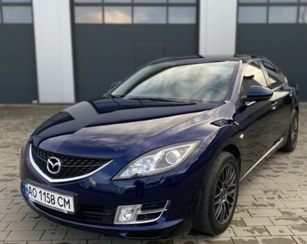 Синий Мазда 6, объемом двигателя 2 л и пробегом 244 тыс. км за 5700 $, фото 1 на Automoto.ua