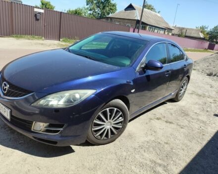 Синий Мазда 6, объемом двигателя 2 л и пробегом 320 тыс. км за 6900 $, фото 1 на Automoto.ua