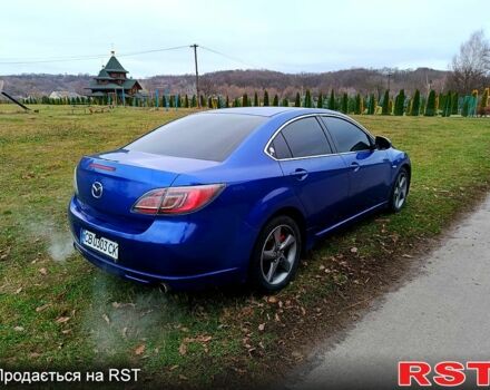 Синий Мазда 6, объемом двигателя 2 л и пробегом 318 тыс. км за 6350 $, фото 3 на Automoto.ua