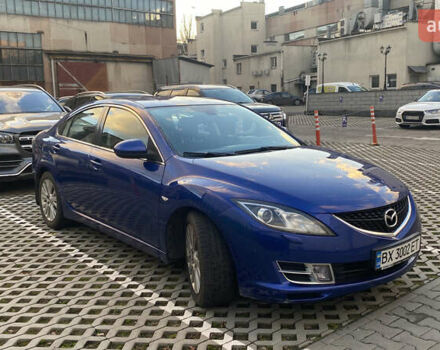 Синий Мазда 6, объемом двигателя 2 л и пробегом 202 тыс. км за 7300 $, фото 1 на Automoto.ua