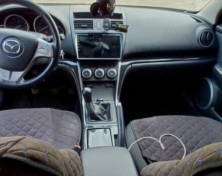 Синий Мазда 6, объемом двигателя 2 л и пробегом 370 тыс. км за 6300 $, фото 3 на Automoto.ua