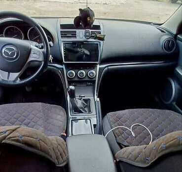 Синий Мазда 6, объемом двигателя 2 л и пробегом 370 тыс. км за 6300 $, фото 1 на Automoto.ua