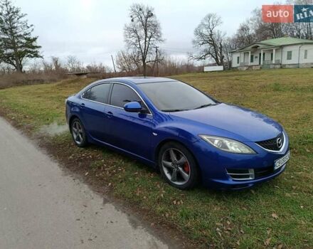 Синій Мазда 6, об'ємом двигуна 2 л та пробігом 317 тис. км за 6350 $, фото 4 на Automoto.ua