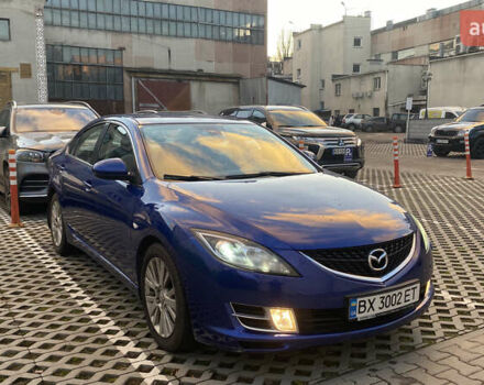 Синий Мазда 6, объемом двигателя 2 л и пробегом 202 тыс. км за 7300 $, фото 2 на Automoto.ua