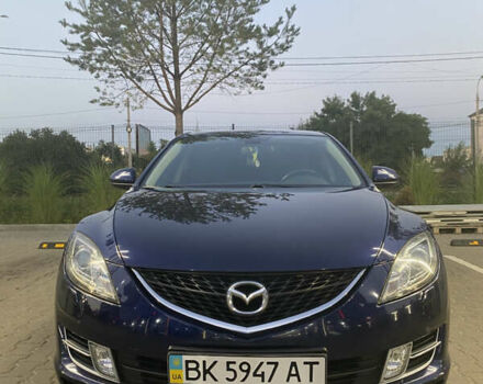 Синий Мазда 6, объемом двигателя 1.8 л и пробегом 265 тыс. км за 7900 $, фото 2 на Automoto.ua