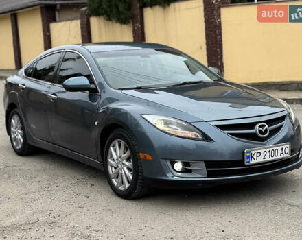 Синий Мазда 6, объемом двигателя 2.49 л и пробегом 208 тыс. км за 5900 $, фото 1 на Automoto.ua