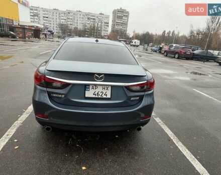 Синий Мазда 6, объемом двигателя 2.49 л и пробегом 170 тыс. км за 10800 $, фото 5 на Automoto.ua
