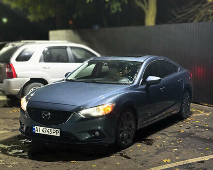 Синий Мазда 6, объемом двигателя 2.49 л и пробегом 178 тыс. км за 10800 $, фото 3 на Automoto.ua