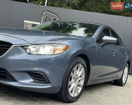 Синий Мазда 6, объемом двигателя 2.49 л и пробегом 240 тыс. км за 9450 $, фото 1 на Automoto.ua