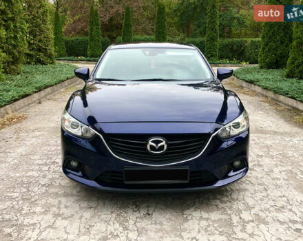 Синий Мазда 6, объемом двигателя 2 л и пробегом 223 тыс. км за 10800 $, фото 1 на Automoto.ua