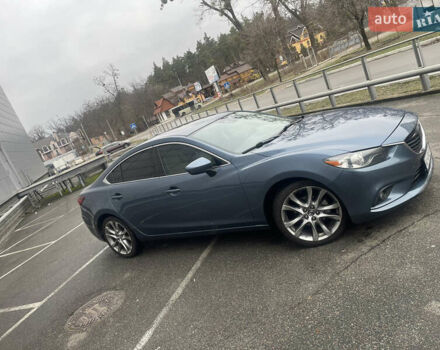 Синий Мазда 6, объемом двигателя 2.49 л и пробегом 176 тыс. км за 11100 $, фото 4 на Automoto.ua