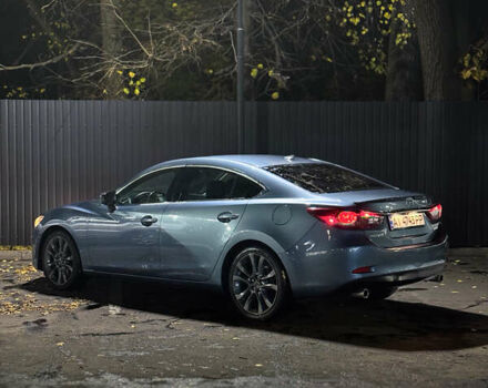 Синий Мазда 6, объемом двигателя 2.49 л и пробегом 178 тыс. км за 10800 $, фото 2 на Automoto.ua