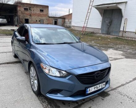 Синий Мазда 6, объемом двигателя 2.5 л и пробегом 133 тыс. км за 11500 $, фото 1 на Automoto.ua