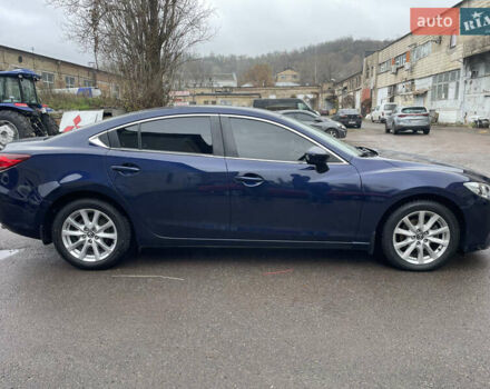 Синий Мазда 6, объемом двигателя 2 л и пробегом 220 тыс. км за 11100 $, фото 2 на Automoto.ua