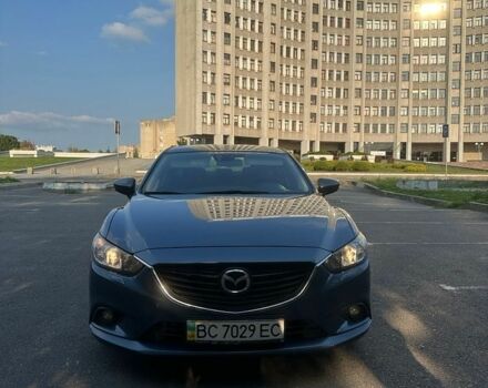 Синий Мазда 6, объемом двигателя 2 л и пробегом 190 тыс. км за 10500 $, фото 1 на Automoto.ua