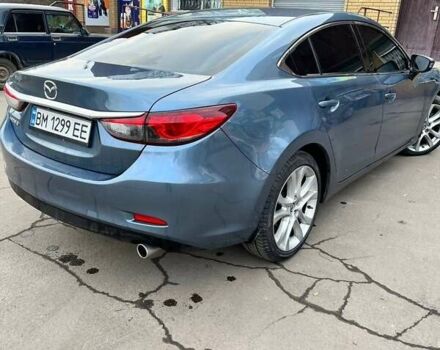 Синий Мазда 6, объемом двигателя 2.5 л и пробегом 220 тыс. км за 9900 $, фото 2 на Automoto.ua