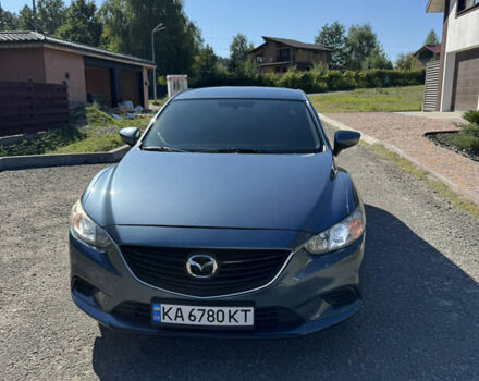 Синий Мазда 6, объемом двигателя 2.5 л и пробегом 153 тыс. км за 12500 $, фото 1 на Automoto.ua
