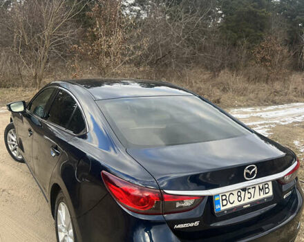 Синий Мазда 6, объемом двигателя 2.49 л и пробегом 199 тыс. км за 9950 $, фото 1 на Automoto.ua