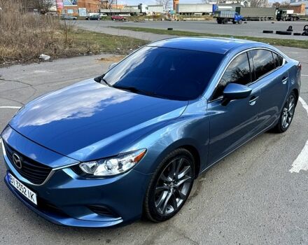 Синий Мазда 6, объемом двигателя 25 л и пробегом 228 тыс. км за 12600 $, фото 1 на Automoto.ua