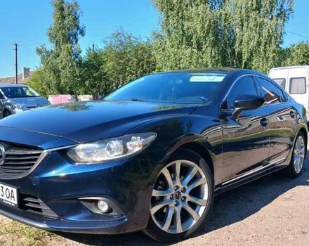 Синий Мазда 6, объемом двигателя 2.49 л и пробегом 120 тыс. км за 12300 $, фото 3 на Automoto.ua