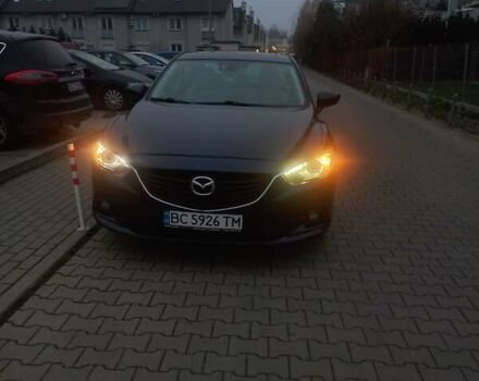 Синий Мазда 6, объемом двигателя 2.49 л и пробегом 182 тыс. км за 11000 $, фото 1 на Automoto.ua