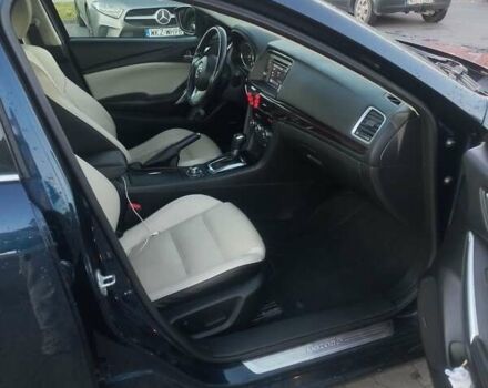 Синий Мазда 6, объемом двигателя 2.49 л и пробегом 182 тыс. км за 11000 $, фото 4 на Automoto.ua