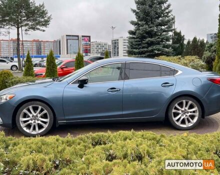Синий Мазда 6, объемом двигателя 2.5 л и пробегом 165 тыс. км за 11999 $, фото 3 на Automoto.ua