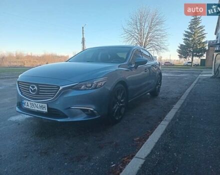 Синий Мазда 6, объемом двигателя 2.49 л и пробегом 160 тыс. км за 13300 $, фото 2 на Automoto.ua
