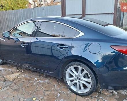 Синий Мазда 6, объемом двигателя 2.49 л и пробегом 205 тыс. км за 13000 $, фото 3 на Automoto.ua