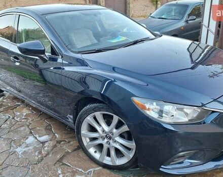 Синий Мазда 6, объемом двигателя 2.49 л и пробегом 205 тыс. км за 13000 $, фото 2 на Automoto.ua