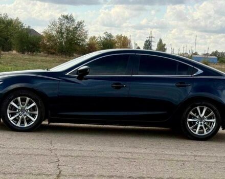 Синий Мазда 6, объемом двигателя 2.2 л и пробегом 170 тыс. км за 14500 $, фото 2 на Automoto.ua