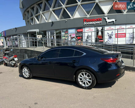 Синий Мазда 6, объемом двигателя 2.49 л и пробегом 186 тыс. км за 10700 $, фото 5 на Automoto.ua