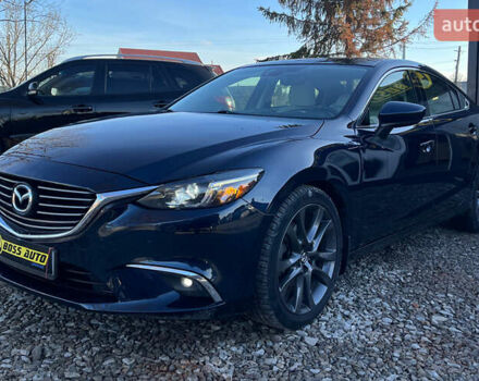 Синий Мазда 6, объемом двигателя 2.49 л и пробегом 140 тыс. км за 12999 $, фото 2 на Automoto.ua