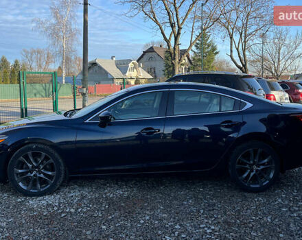 Синий Мазда 6, объемом двигателя 2.49 л и пробегом 140 тыс. км за 12999 $, фото 3 на Automoto.ua