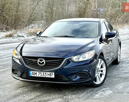 Синій Мазда 6, об'ємом двигуна 2.49 л та пробігом 210 тис. км за 12500 $, фото 1 на Automoto.ua