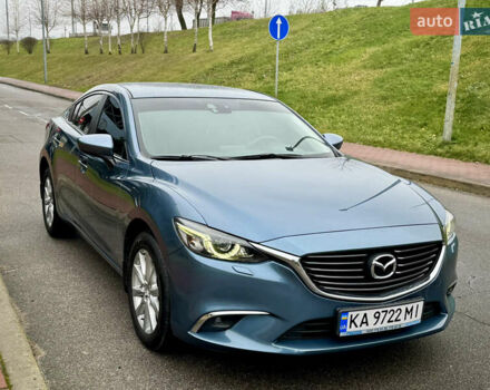 Синій Мазда 6, об'ємом двигуна 2.2 л та пробігом 153 тис. км за 13300 $, фото 1 на Automoto.ua