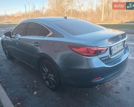 Синий Мазда 6, объемом двигателя 2.49 л и пробегом 160 тыс. км за 13300 $, фото 3 на Automoto.ua