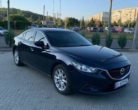 Синий Мазда 6, объемом двигателя 2.49 л и пробегом 192 тыс. км за 12700 $, фото 1 на Automoto.ua
