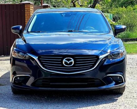 Синий Мазда 6, объемом двигателя 2.2 л и пробегом 170 тыс. км за 14800 $, фото 2 на Automoto.ua