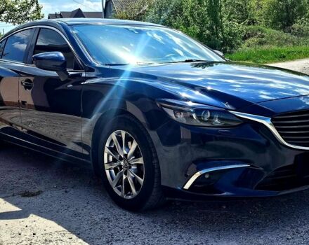 Синий Мазда 6, объемом двигателя 2.2 л и пробегом 170 тыс. км за 14800 $, фото 3 на Automoto.ua