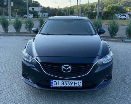 Синий Мазда 6, объемом двигателя 2.49 л и пробегом 173 тыс. км за 13000 $, фото 1 на Automoto.ua